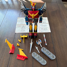 DAITARN 3 Vintage Robot Figure Lot w/ Weapons/Parts  Instructions 1970