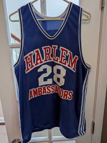 Vintage Harlem Ambassadors Jersey Game Worn? Humphrey Gold Eagle Beer Philippine
