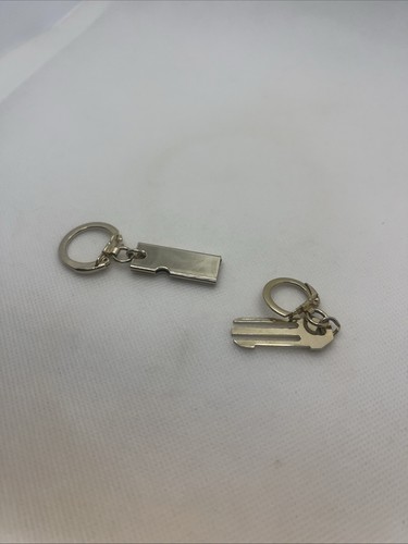 Vintage Schlüsselanhänger Keychain Doppelschlüsselring - auseinanderziehbar - Bild 3 von 6