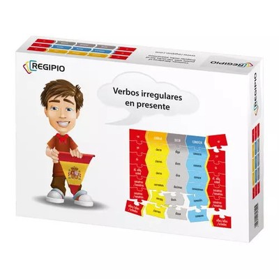 5903111818609 Verbos irregulares en presente, język hiszpański Regipio