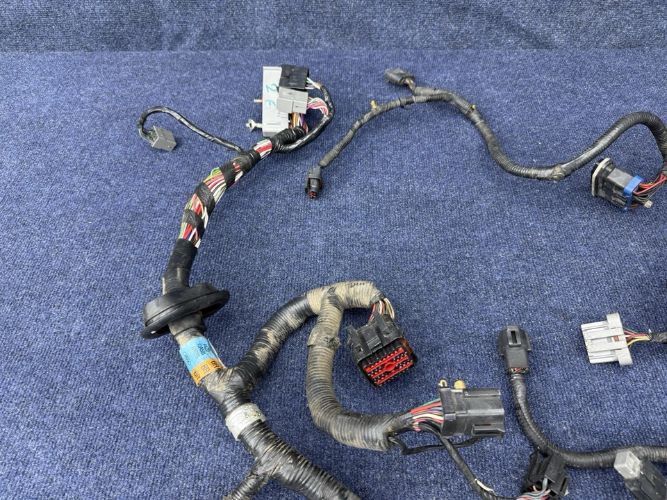 Arnés de cableado de computadora Ford Mustang Cobra Svt GT 1994 1995 5,0 FABRICANTE DE EQUIPOS ORIGINALES ECU Foto 3 de 4