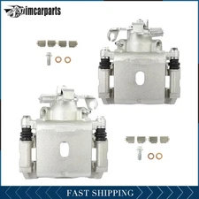 For 2004-2007 Mercury Monterey Ford Freestar Rear Pair Brake Calipers w/ Bracket