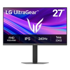 LG 27G440AB 27Inch Ultragear Full HD 1920 x 1080 IPS Gaming Monitor, 240Hz, 1...