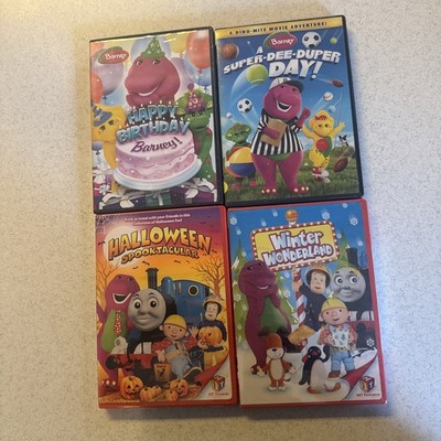 Barney DVD Lot 4 DVDs Some Rare Winter Wonderland Sealed 19.99