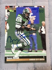 Ronnie Lott  1995 Classic Pro Line Autograph Card Jets Auto /1900
