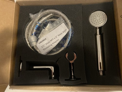 #ad #ad Water Works bond hand shower on hook 05–1 7173–20696 Style BH5001 nickel finish $499.20