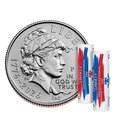 Semiquincentennial Dime 2026 Rolls and Bags-Emerging Liberty 2-Roll Set IN HAND