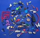 VINTAGE ACTION FIGURE TOY PARTS ACCESSORIES LOT TMNT, Sectaur, Supernaturals 80s