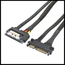 SATA7 15P Male to Female SATA3.0 Hard Disk Data Connection Cable SATA