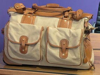 Ghurka 407 "Express RS" Rolling Suitcase Overnight Bag