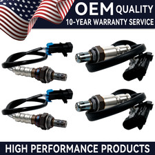 4X Upstream + Downstream O2 Oxygen Sensor For Chevy Silverado GMC Sierra 1500
