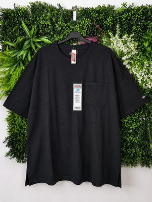 Dickies Herren T-Shirt 4XL Schwarz Original Pocket Tee Oversize 5XL 6XL