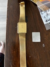 Seiko Lassale Men’s Ultra Thin Watch 2F50-5259 (not working) Gold Tank Project