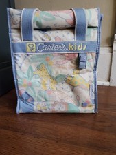 Vintage Carters Diapers Bag CARTERS KIDS Animal Print