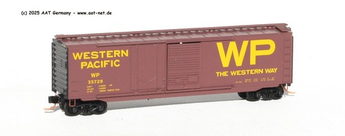 MTL MicroTrains N 03300180 - 50´ Boxcar Western Pacific #35729; aga NEW ohne OVP | Zustand: Gebraucht