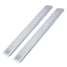 Steel Loading Ramps 2 Pack 74 Long 960 lbs per Pair for ATV Quad Lawn Mower