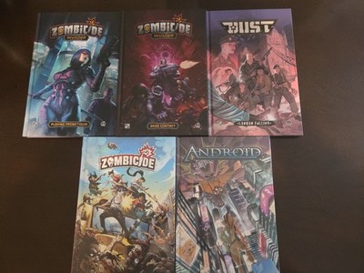 Assorted Cmon COMICS: Invader, Android, DUST, 2nd Edition