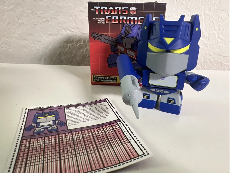 Transformers x The Loyal Subjects- Series One - Soundwave - Image 2 of 4