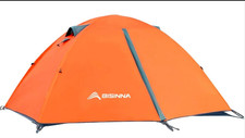 Bisinna 2/4 Person Camping Tent Lightweight Waterproof Backpacking Tent