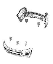 Genuine Mopar Radar Module 68440586AK