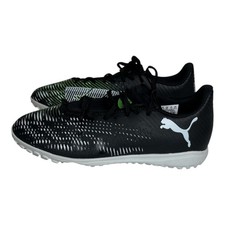 Puma Future 8 Play TT TF Mens Turf Soccer Cleats Size 7.5 Black Green 108378-02