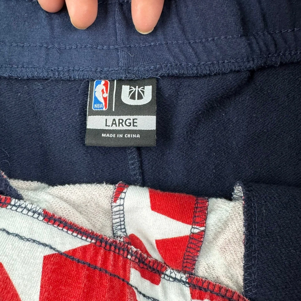 Pantalones Cortos De Colección NBA Chicago Bulls Para Hombre L Estrellas de Baloncesto Rayas Tejido Logo Bulls Foto 2 de 4