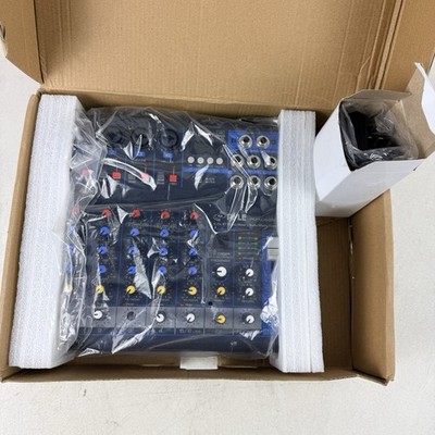 Pyle 6-Channel Professional Audio Mixer- USB, Bluetooth, 48V Phantom Power