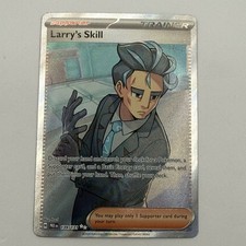 Larry's Skill 139/131 Ultra Rare Holo SV: Prismatic Evolutions Pokemon TCG NM