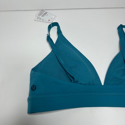 Reggiseno triangolo Lululemon nuovo con etichetta licenza di allenamento A B taglia 12 - Foto 5 di 9