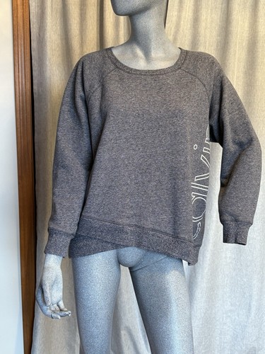 Calvin Klein Performance Women’s 1X Sweatshirt Crew Neck White Logo