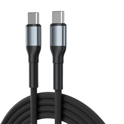 USB-C Kabel 60W PD Schnellladekabel USB-C auf USB-C 1m/2m Samsung Xiaomi MacBook