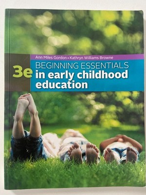 Beginning Essentials in Early Childhood Education 3e 3rd Ed (MindTap Course List