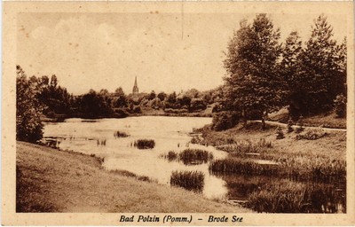 PC POLAND BAD POLZIN POLCZYN ZDRÓJ BRODE SEE (a70489)