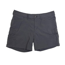 Carhartt Force Womens Grey Cargo Shorts Straight Fit Ripstop Size 18 103606