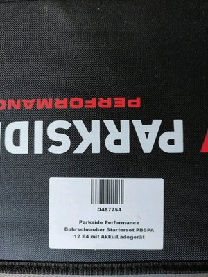 Neu Parkside Performance Akku Bohrschrauber PBSPA 12 E4 Mit 2 Akkus + Ladegerät