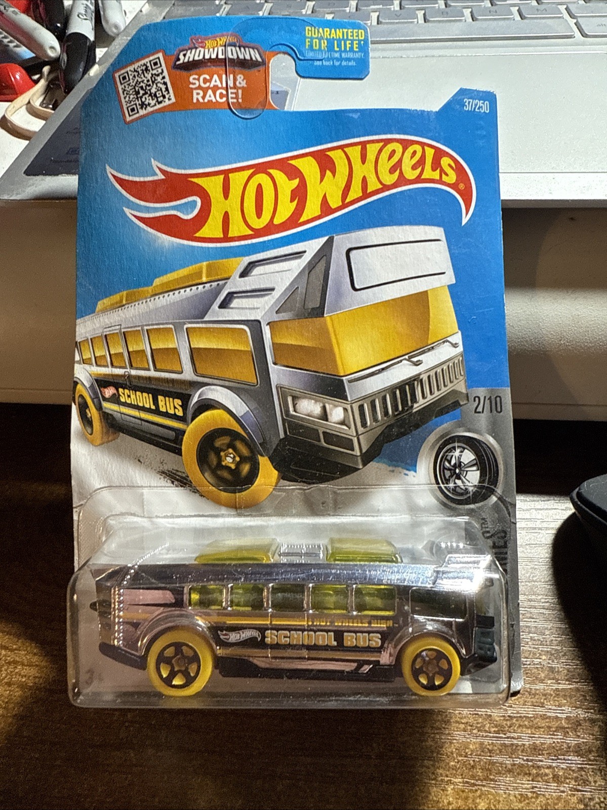 2016 Hot Wheels Super Chromes Hot Wheels High #37/250 2/10