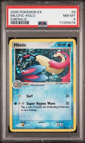 Milotic graded PSA 8 for sale on eBay