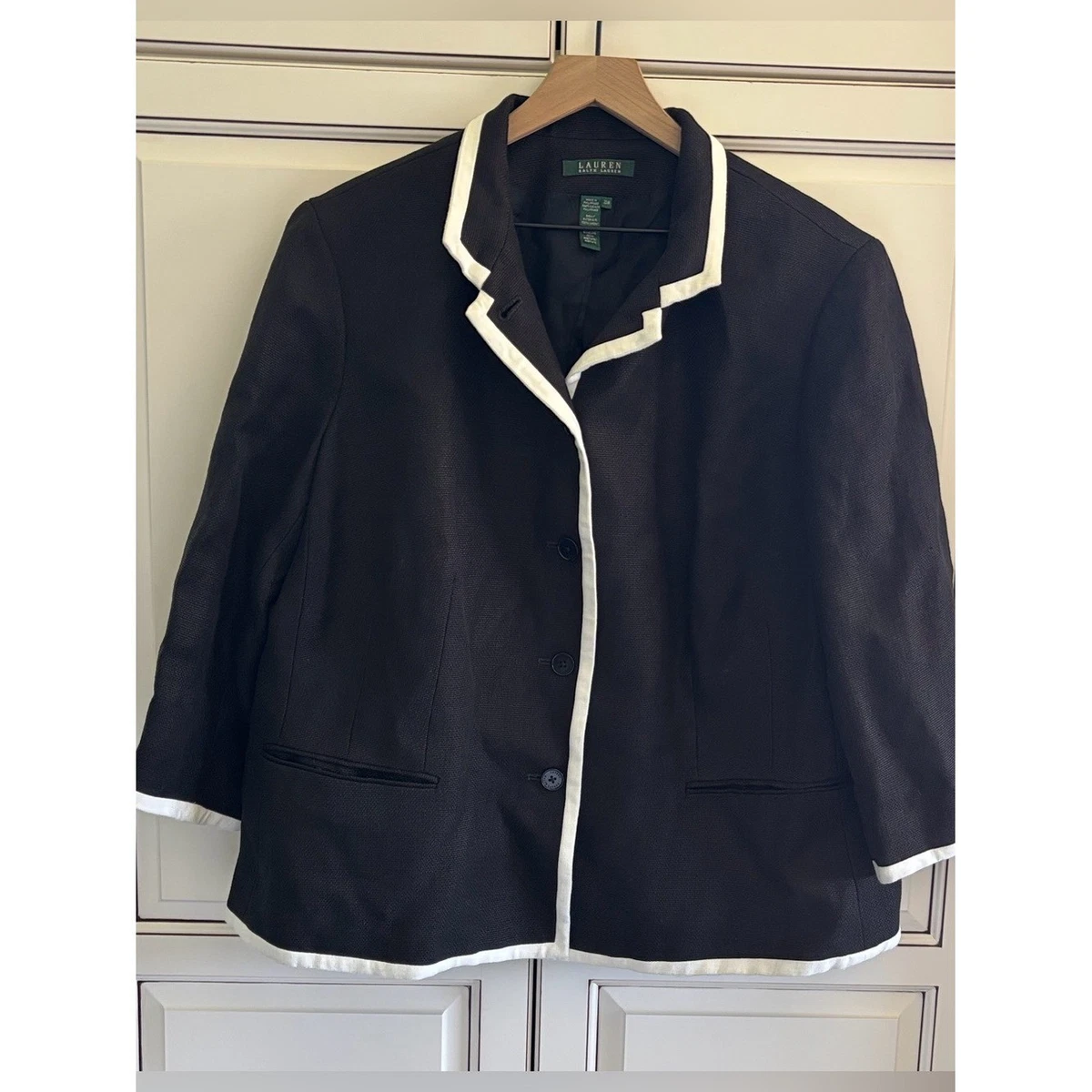 美品90s Ralph Lauren Linen Skipper Black L メンズ 美品90s Ralph Lauren Linen Skipper Black L