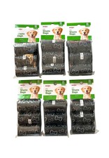 meijer 360 Count Large Dog Waste poop bags, Lot of 6 Packs of 60 Bags