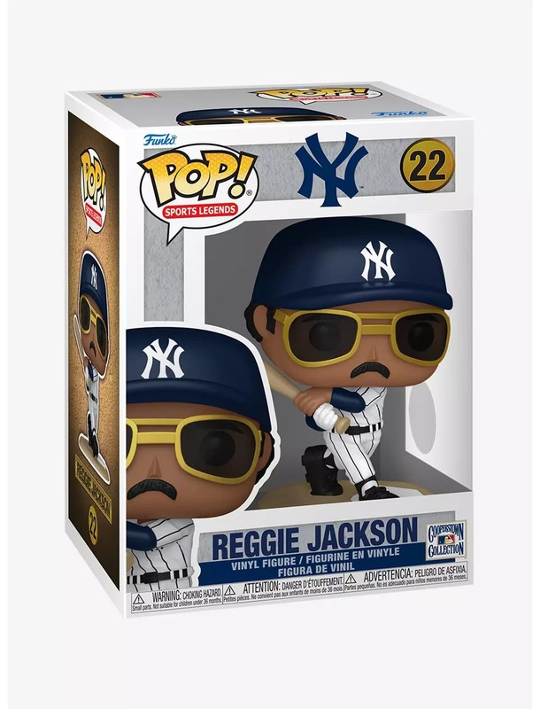 Funko POP! Reggie Jackson MLB New York Yankees Figure 22 + Protector