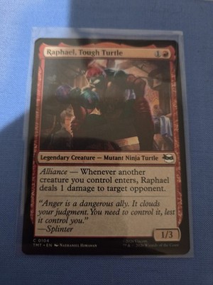 MTG - Raphael, Tough Turtle - Teenage Mutant Ninja Turtles NM/M Condition