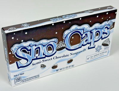 Nestle Sno-Caps Semi-Sweet Chocolate Nonpareils 3.1 oz Theater Box