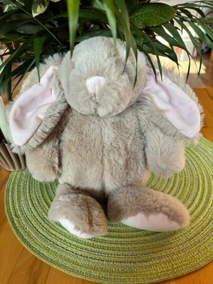  Kuscheltier Ernstings Family Hase grau rosa  Schmusetier  ca. 30 cm NEU