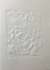 Marcel Schurman- Christmas- Blind Embossed Nativity Scene- Germany