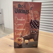 The Vikings VHS Hi-Fi NR 1958 MGM/UA Home Vid...