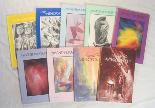 JOURNAL FOR ANTHROPOSOPHY -- Nine Issues, 1987-2001 -- Anthroposophical Society