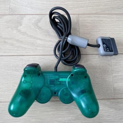 Sony Dual Shock 2 Emerald Green Official Controller | PS2 | Japan