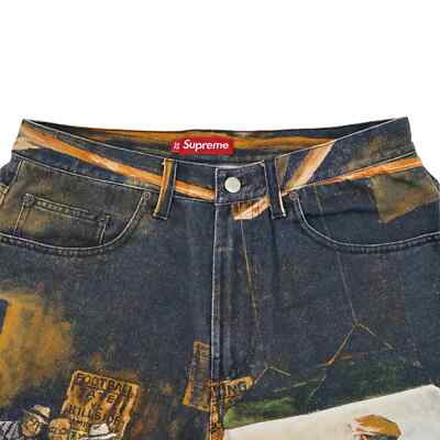 パンツ Supreme Ernie Barnes Baggy Denim Short30 Supreme Ernie Barnes Baggy Denim Short Dance Men's - SS25 - US