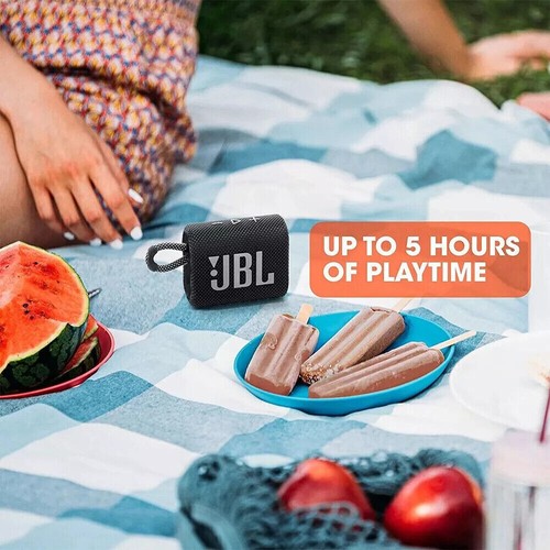 Altavoz portátil Bluetooth impermeable JBL Go3 inalámbrico mini cañón al aire libre NUEVO - Imagen 12 de 15