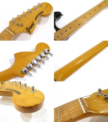 Used 1975 Greco SE500 Mod Black Stratocaster HSS Maple FB | eBay